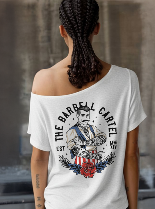 Propaganda Street Cut T-Shirt - White