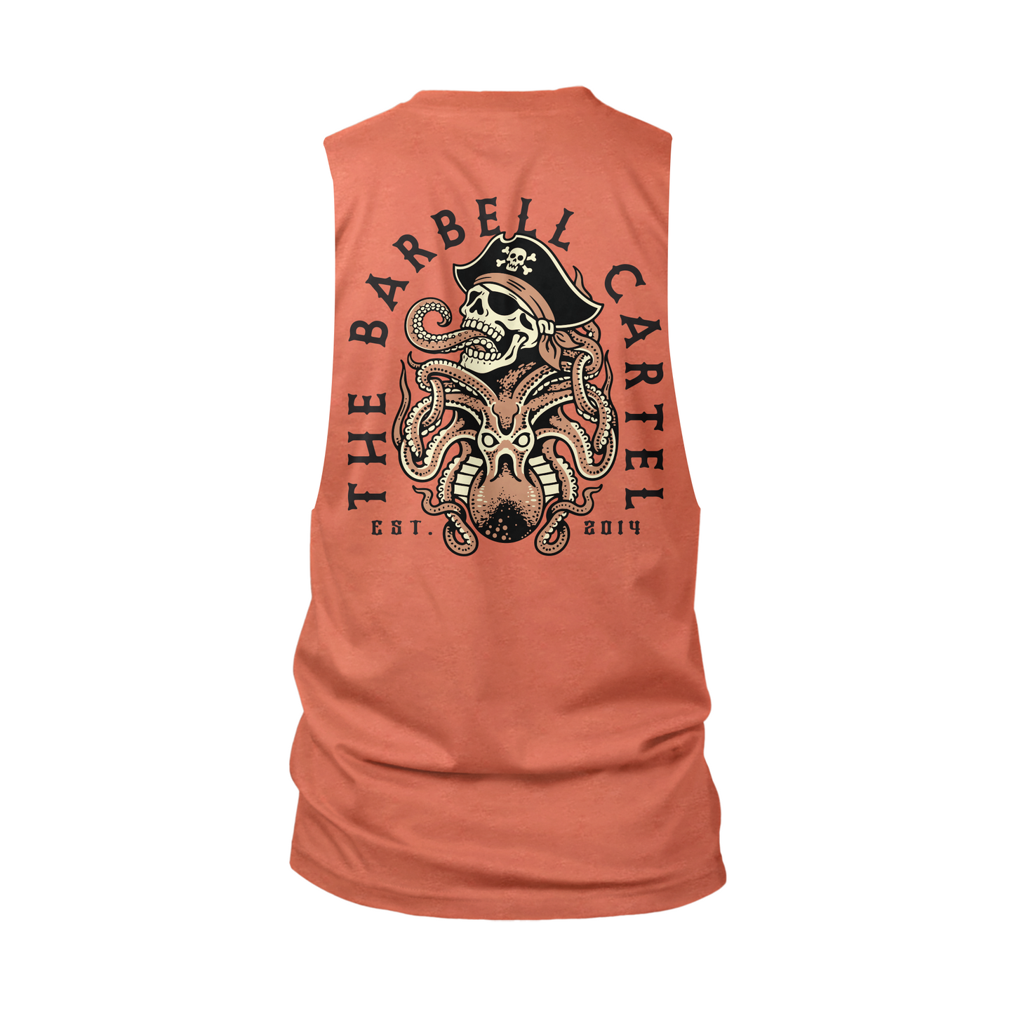 Seasick Cut-Off Tank - Redwood