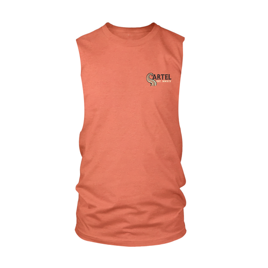 Seasick Cut-Off Tank - Redwood