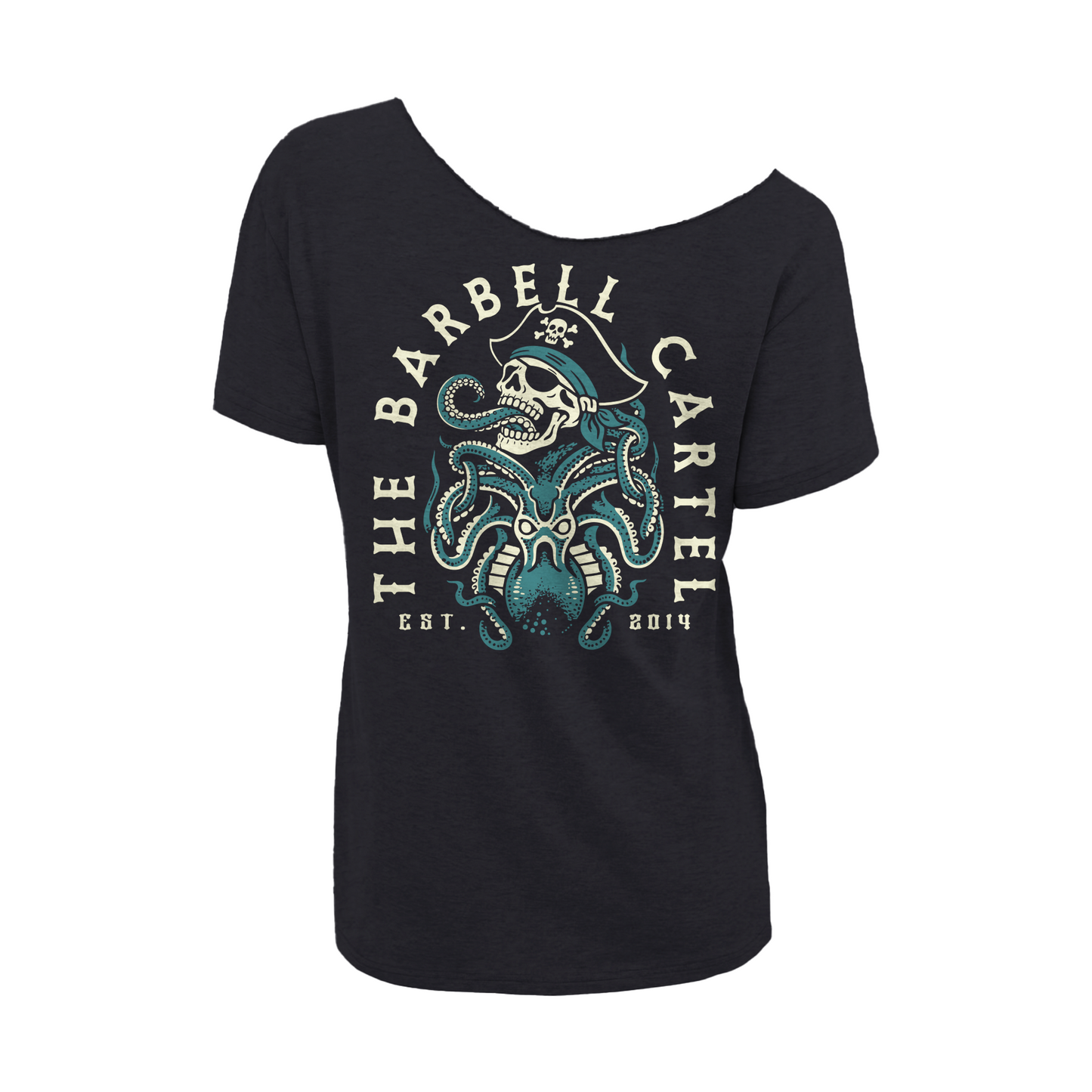 Seasick Street Cut T-Shirt - Black