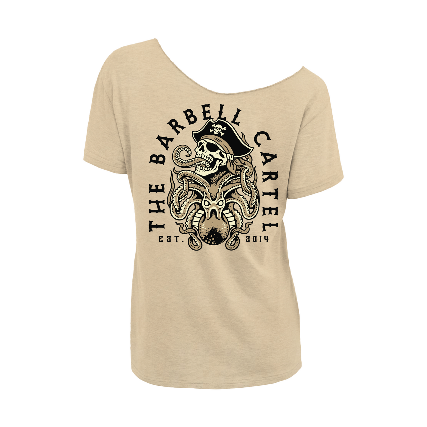 Seasick Street Cut T-Shirt - Heather Tan (Limited Edition)