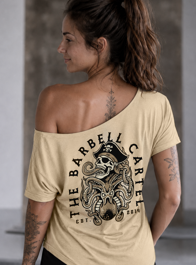 Seasick Street Cut T-Shirt - Heather Tan (Limited Edition)