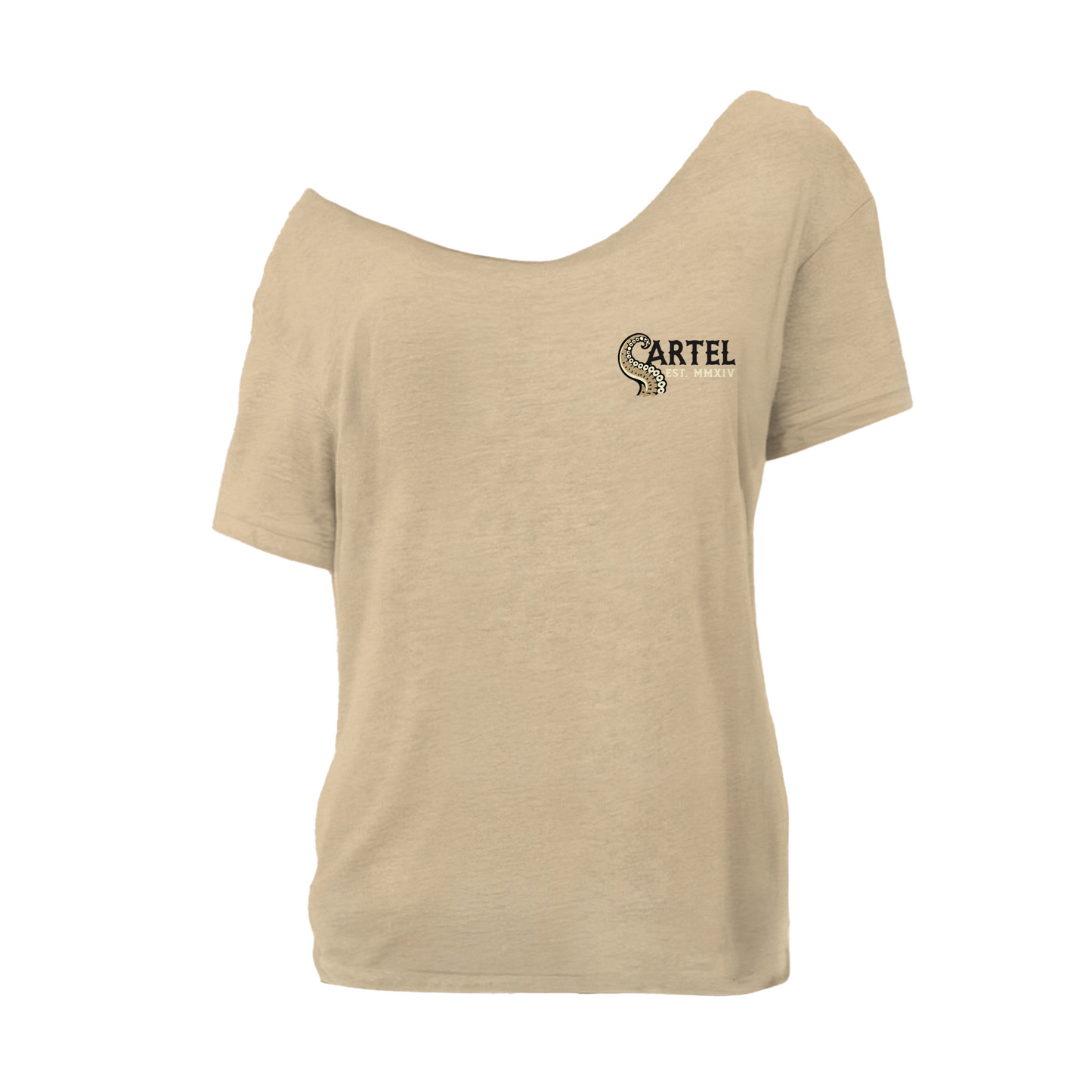 Seasick Street Cut T-Shirt - Heather Tan (Limited Edition)