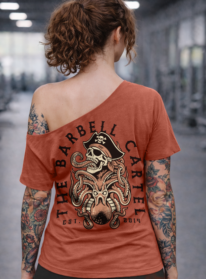 Seasick Street Cut T-Shirt - Redwood