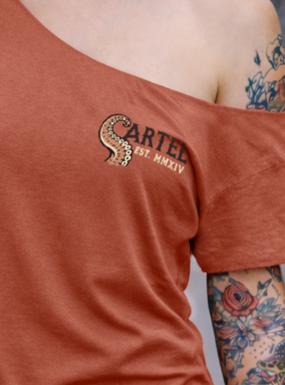 Seasick Street Cut T-Shirt - Redwood