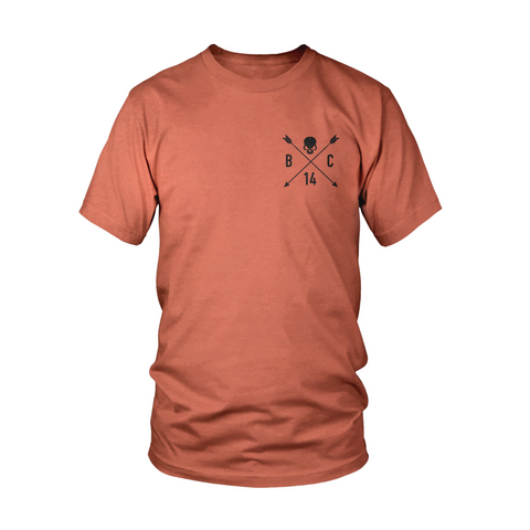 Skull & Arrow T-Shirt - Redwood