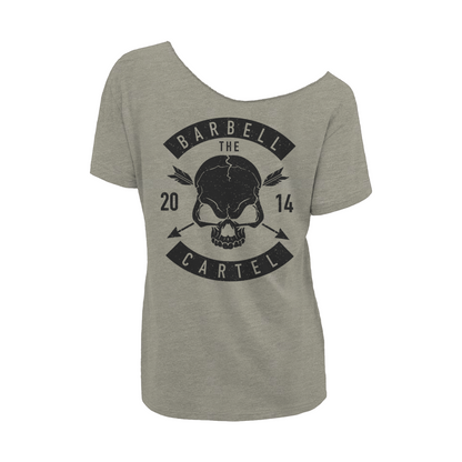 Skull & Arrow Street Cut T-Shirt - Stone Grey