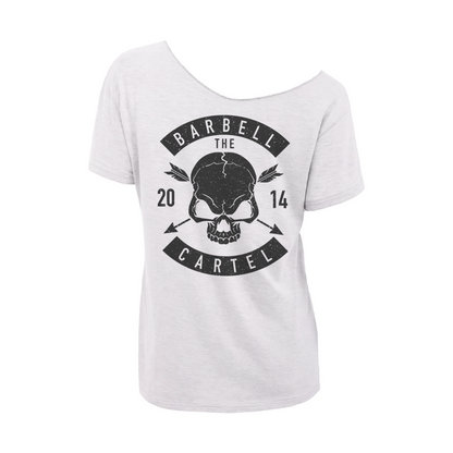 Skull & Arrow Street Cut T-Shirt - White