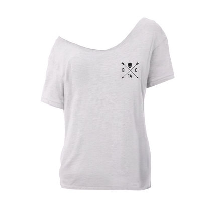 Skull & Arrow Street Cut T-Shirt - White