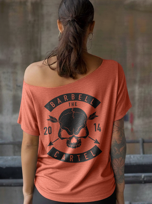 Skull & Arrow Street Cut T-Shirt - Redwood