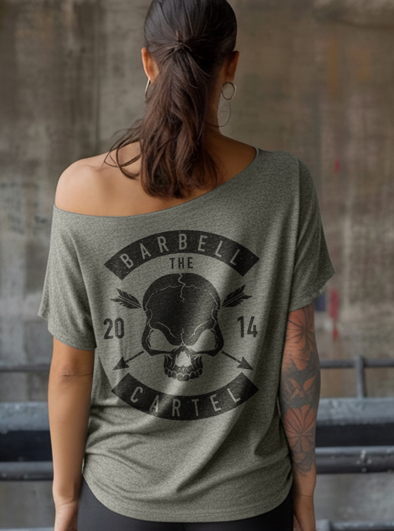 Skull & Arrow Street Cut T-Shirt - Stone Grey