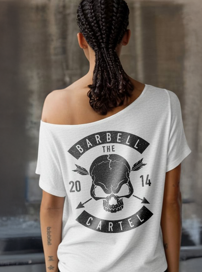 Skull & Arrow Street Cut T-Shirt - White