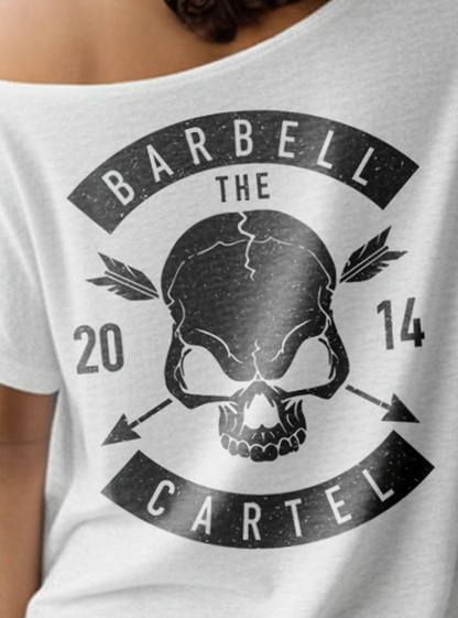 Skull & Arrow Street Cut T-Shirt - White