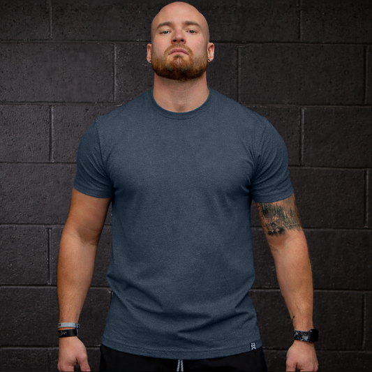 Foundation T-Shirt – Heather Navy