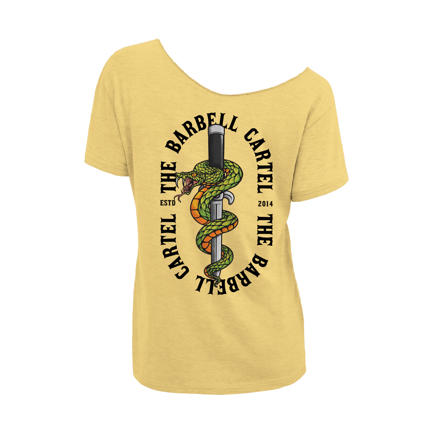 Snake Eyes Street Cut T-Shirt - Banana
