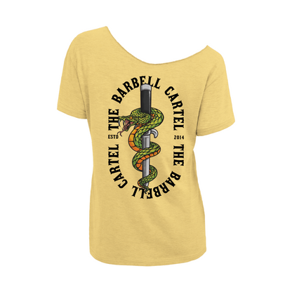 Snake Eyes Street Cut T-Shirt - Banana