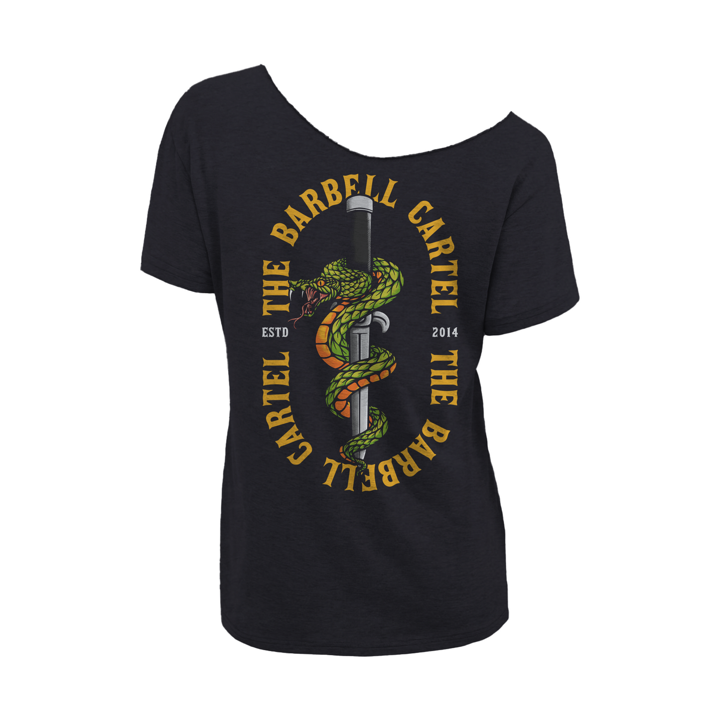 Snake Eyes Street Cut T-Shirt - Black