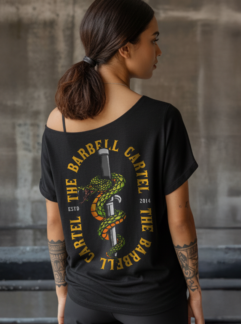 Snake Eyes Street Cut T-Shirt - Black