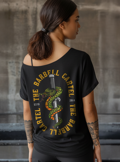 Snake Eyes Street Cut T-Shirt - Black