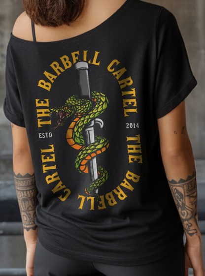 Snake Eyes Street Cut T-Shirt - Black