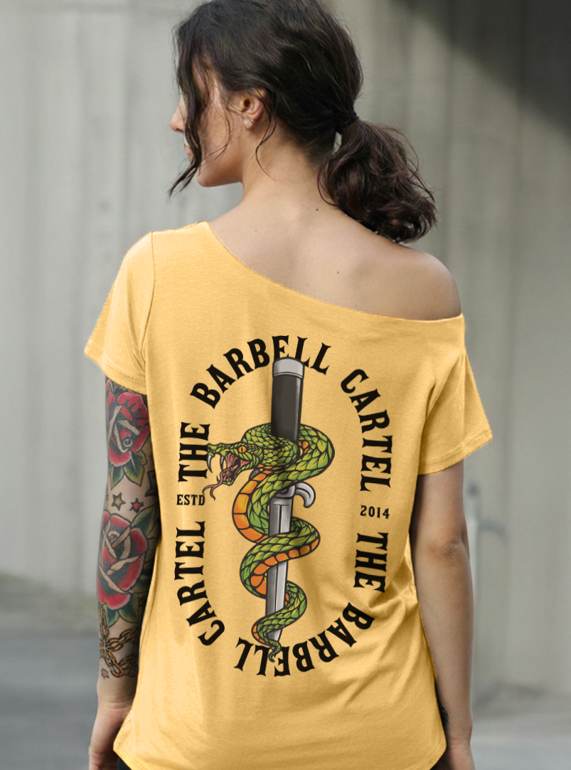 Snake Eyes Street Cut T-Shirt - Banana