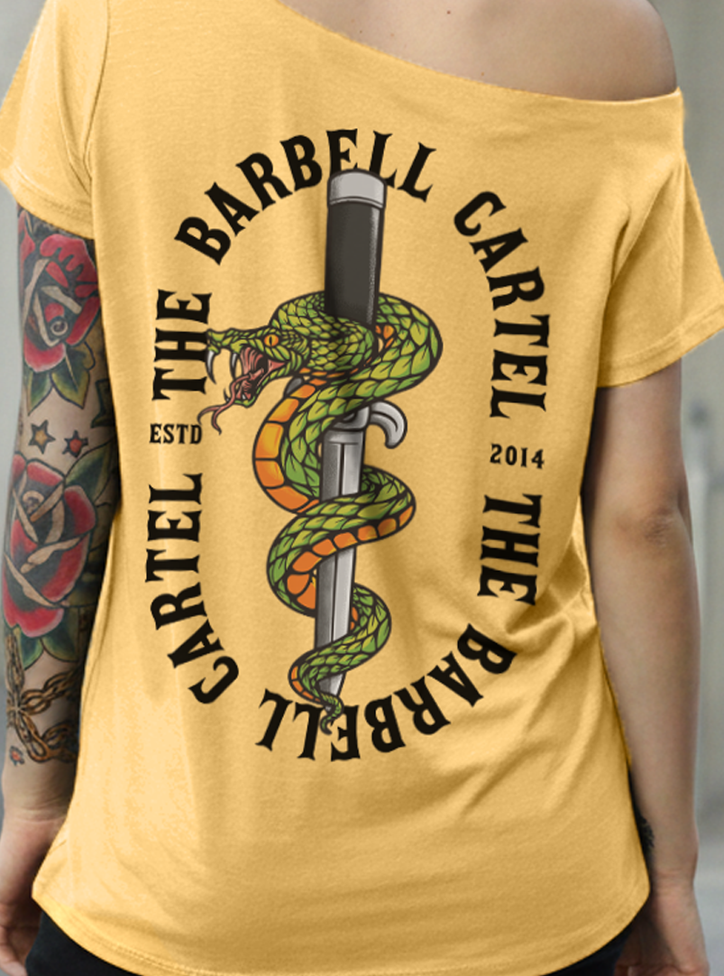 Snake Eyes Street Cut T-Shirt - Banana