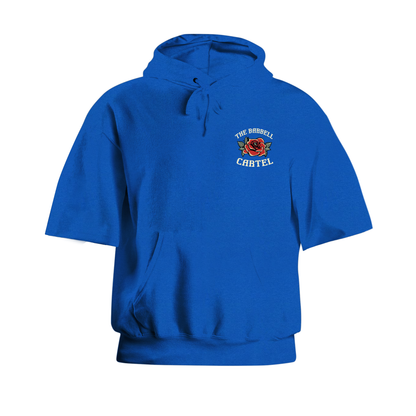 Split Skull Pump Cut Hoodie - Electric Blue (Limited Edition)