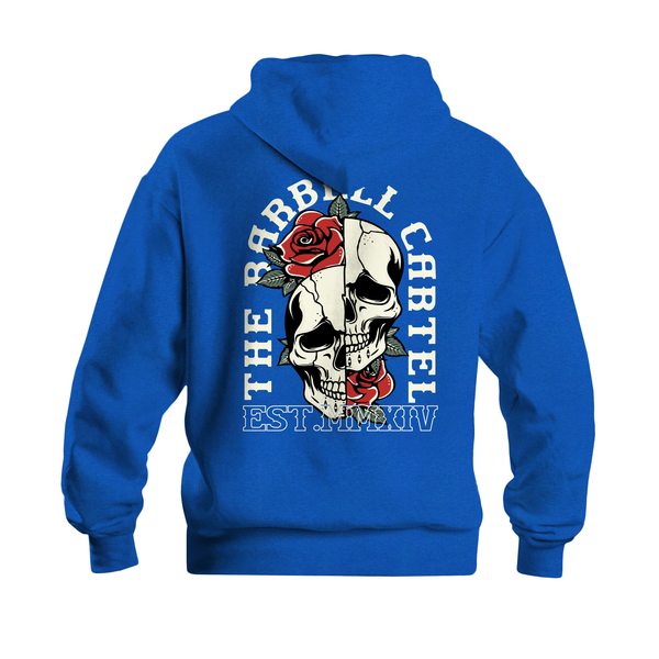Split Skull Hoodie - Electric Blue (Limited Edition) – The Barbell