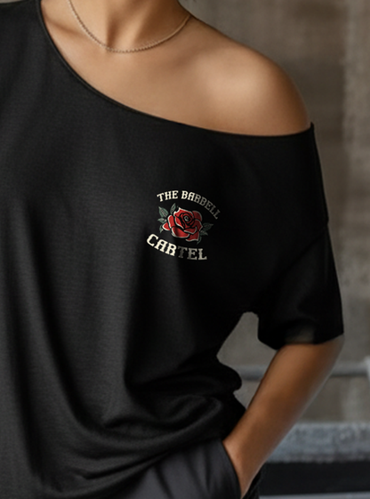 Split Skull Street Cut T-Shirt - Black