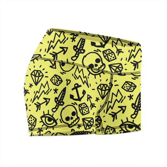 Comp Short 2.5" - Inked Unmellow Yellow