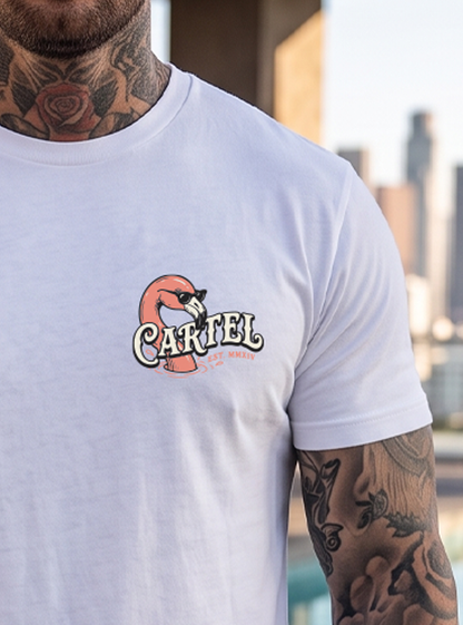 Poolside Paradise T-Shirt - White