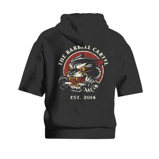 Wild Cat Pump Cut  Hoodie - Black
