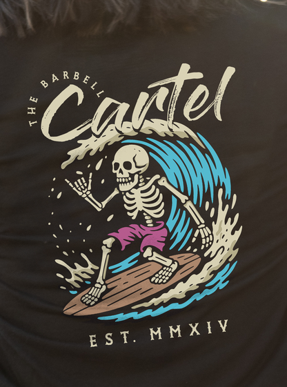 Hang Ten Crop T-Shirt - Black