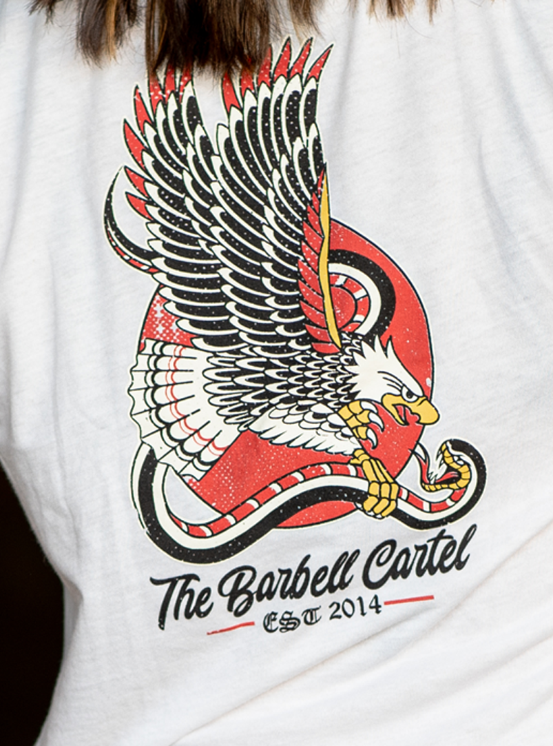 Tread Lightly Crop T-Shirt - White