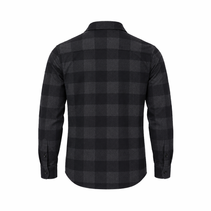Men's Forester Flannel Plaid - Charcoal/Black Buffalo Plaid