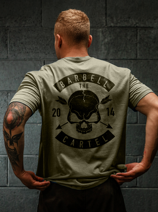 Skull & Arrow T-Shirt - Olive