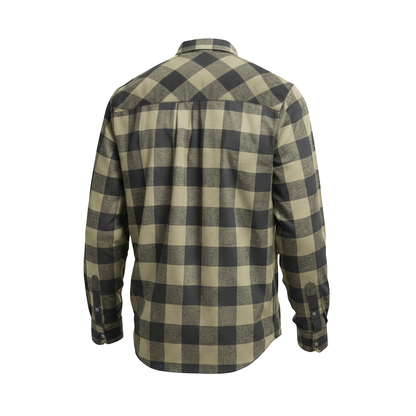 Men's Forester Flannel - Olive/Black Buffalo Plaid