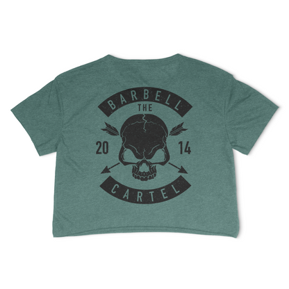 Skull & Arrow Crop T-Shirt - Pine (Limited Edition)