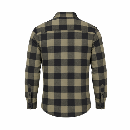 Men's Forester Flannel Plaid - Olive/Black Buffalo Plaid