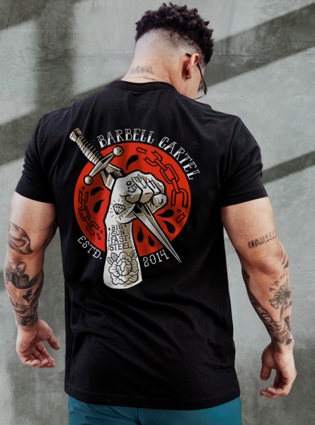 Dagger T-Shirt - Black – The Barbell Cartel