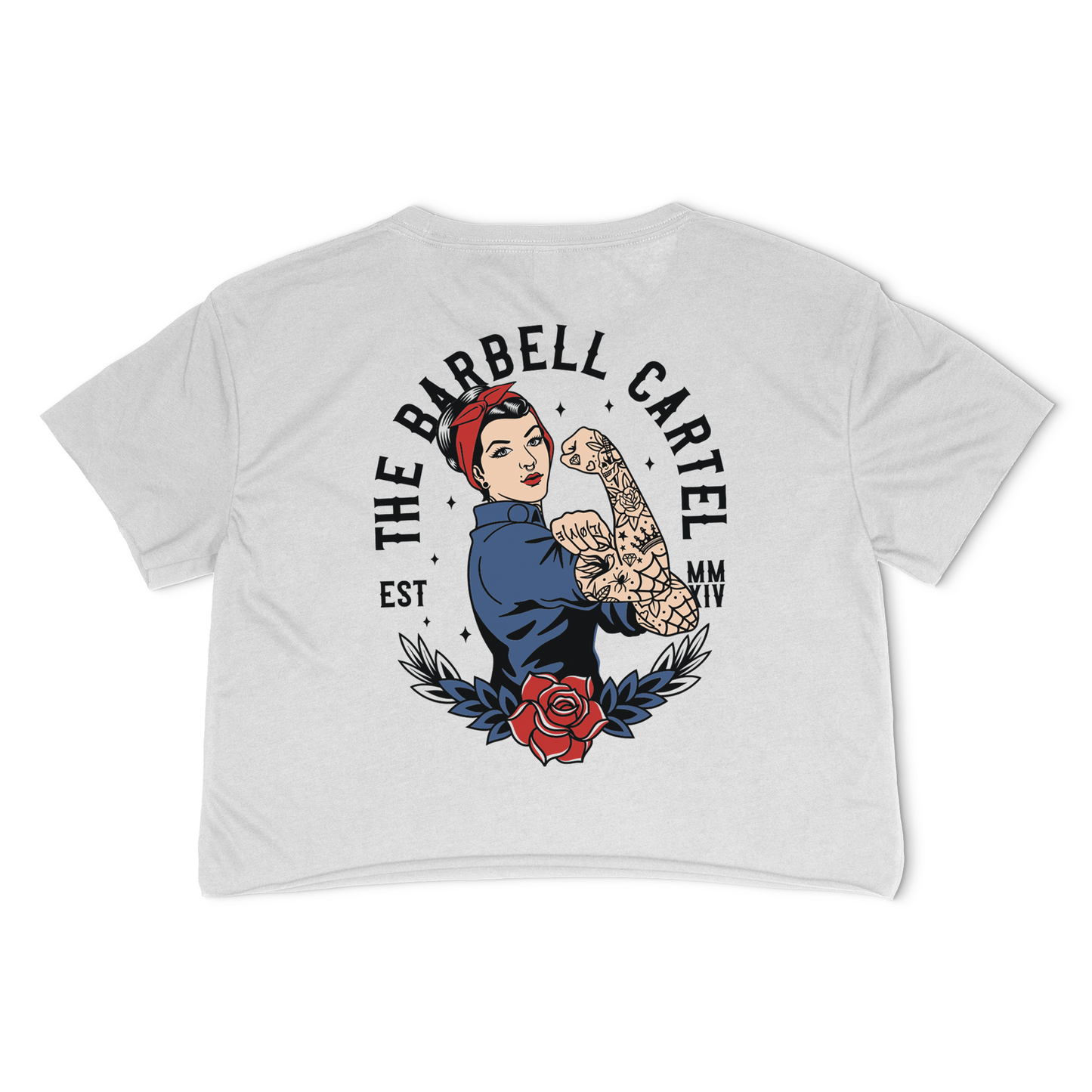 Propaganda Crop T-Shirt - White