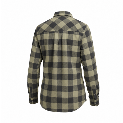 Women's Forester Flannel - Olive/Black Buffalo Plaid