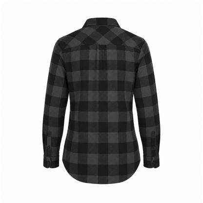 Women's Forester Flannel - Charcoal/Black Buffalo Plaid