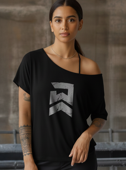 Badge of Honor Street Cut T-Shirt - Black
