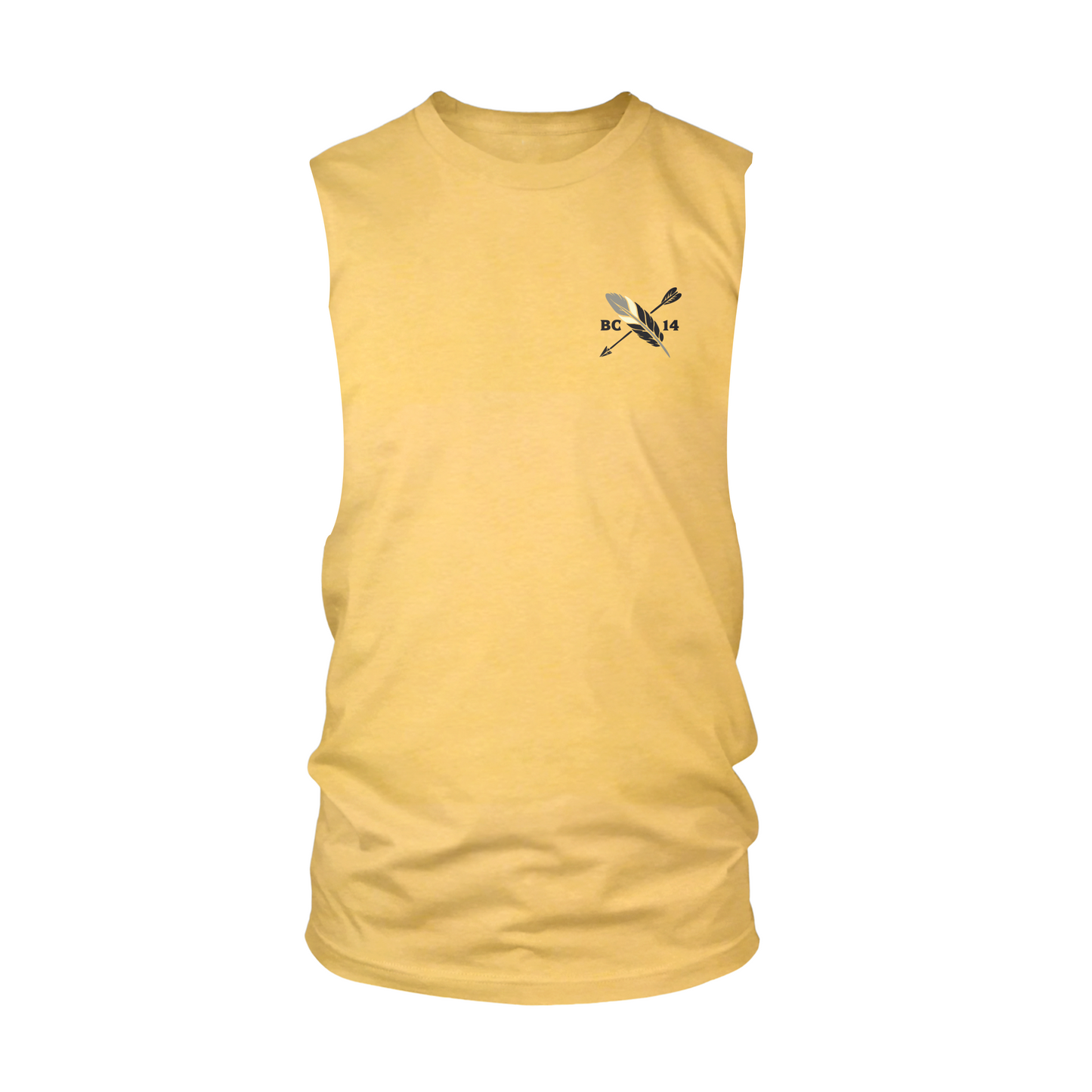 Cocky Cut-Off Tank - Banana