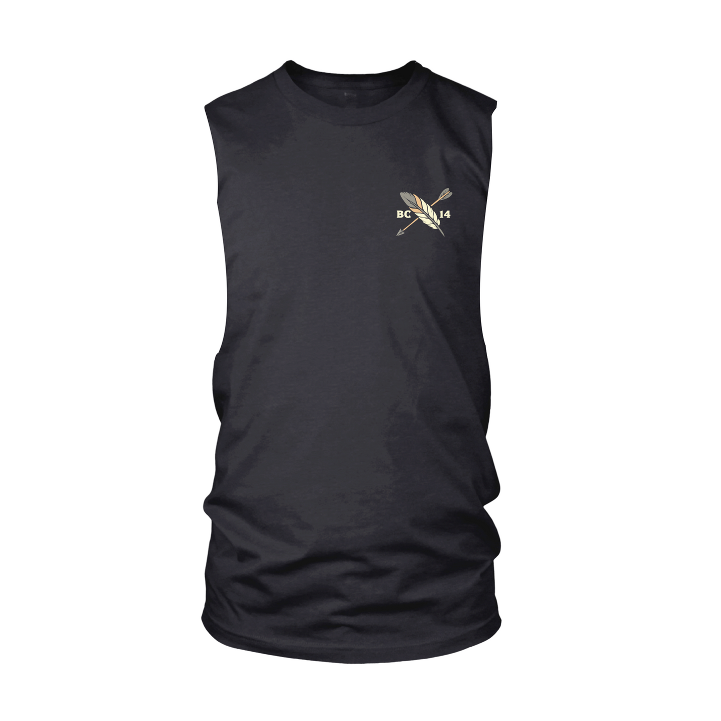 Cocky Cut-Off Tank - Black