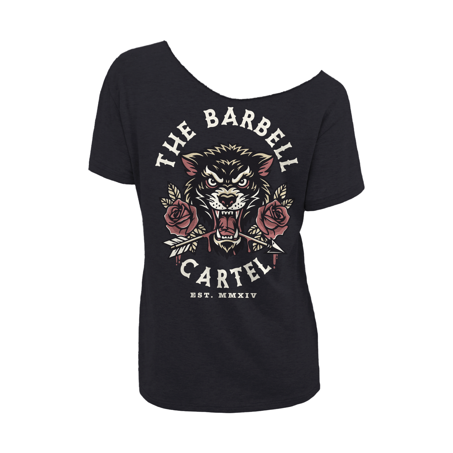 Broken Arrow 2.0 Black Street Cut T-Shirt
