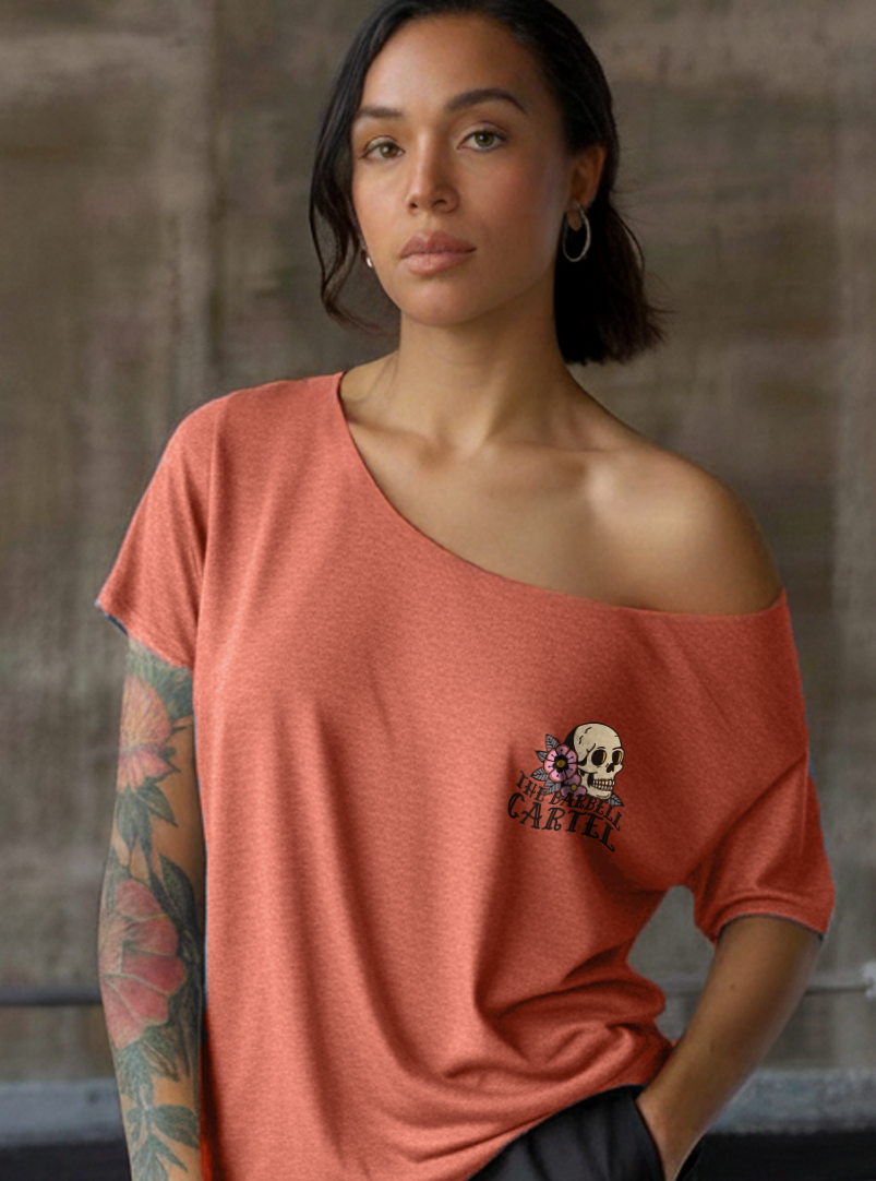 Dead Set Paradise Street Cut T-Shirt - Redwood