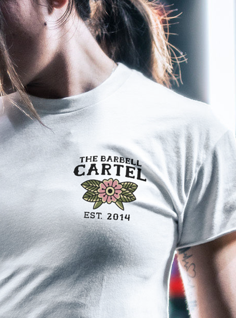 Raven Crop T-Shirt - White