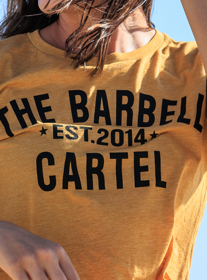 Classic Logo Crop T-Shirt - Gold